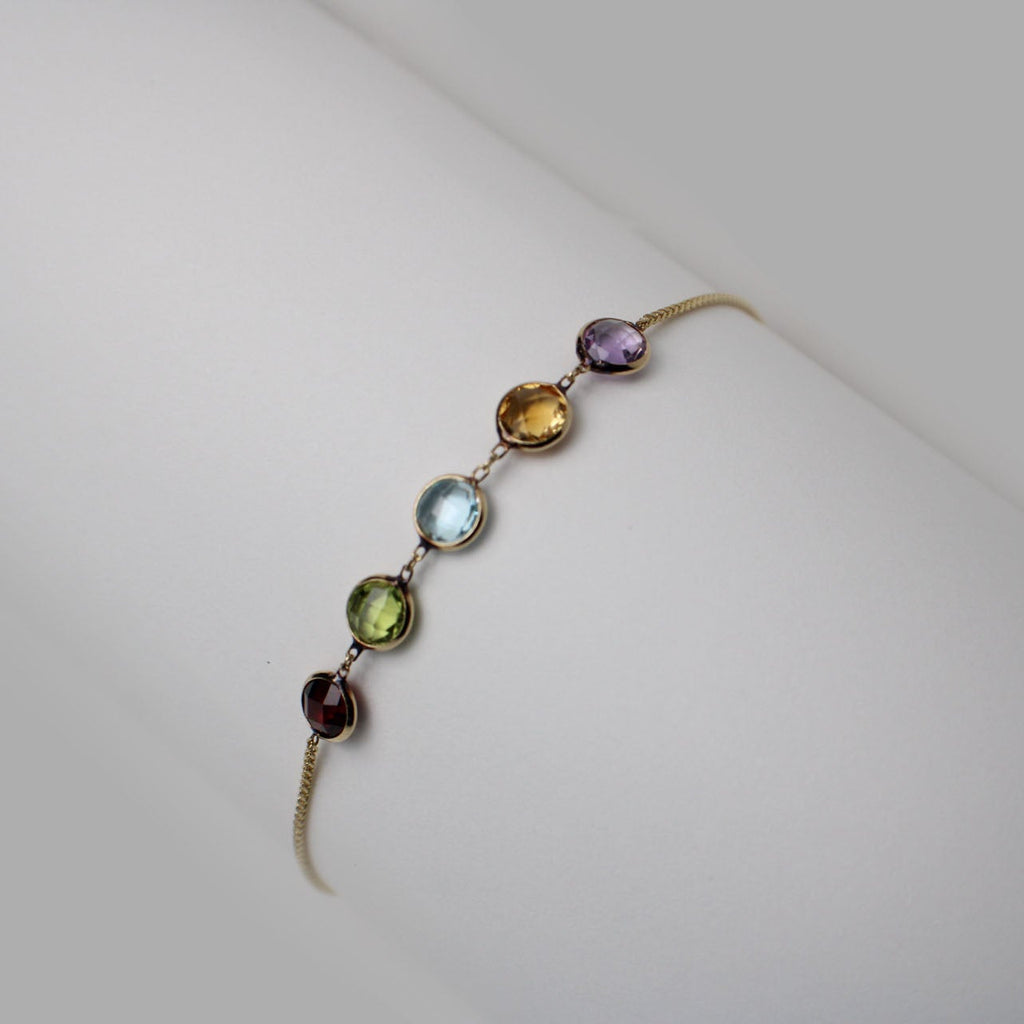 Multicolor Gems Bracelet
