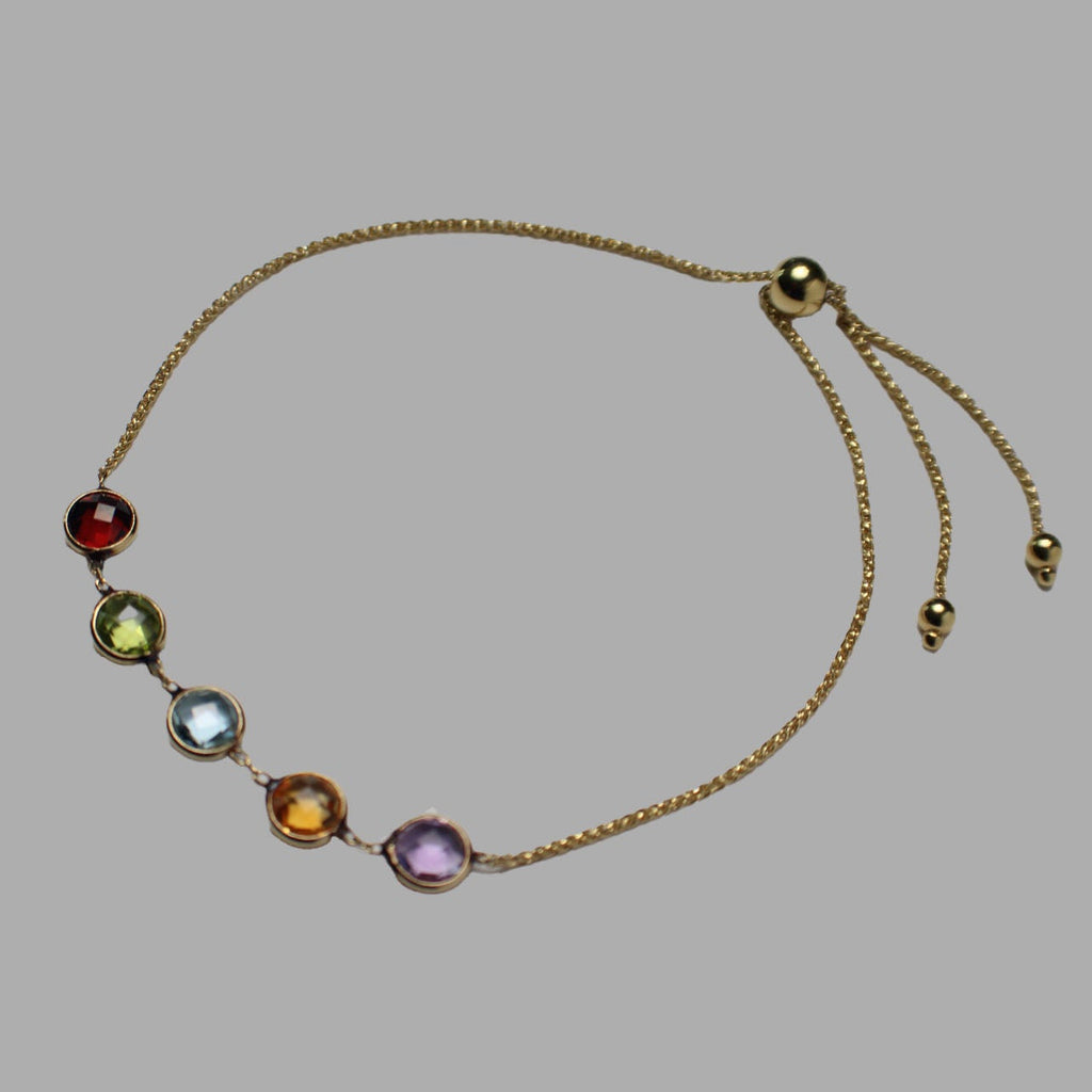 Multicolor Gems Bracelet