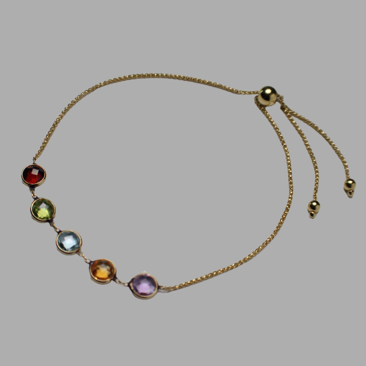 Multicolor Gems Bracelet