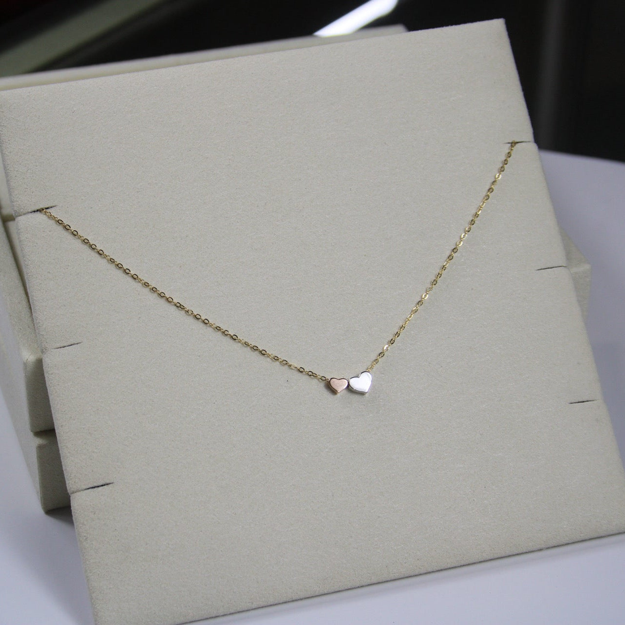 Double Heart Necklace