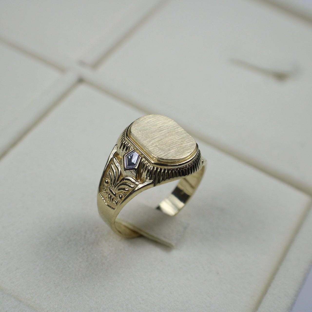 Oval Signet Men's Ring