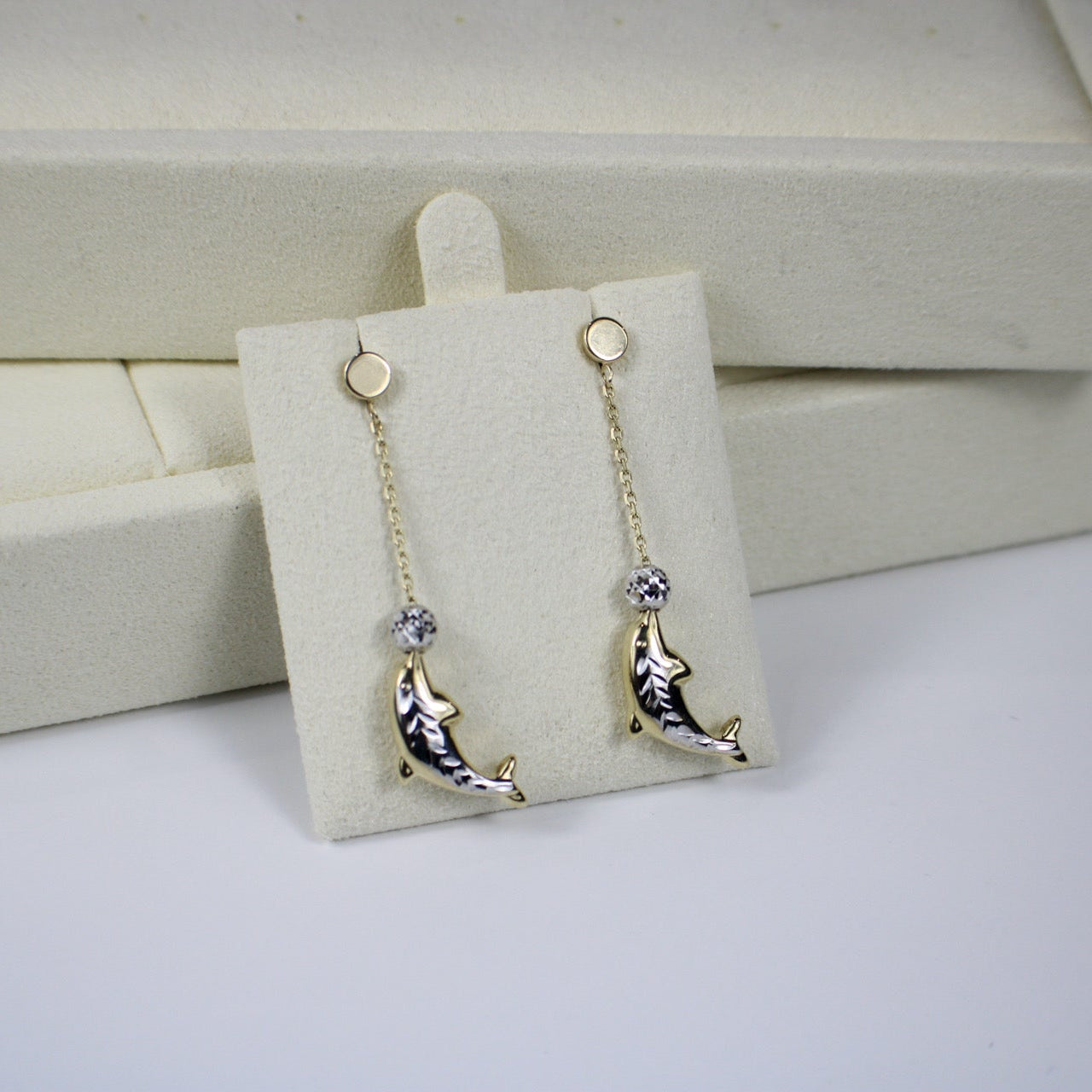 Hanging Dolphins Earrings