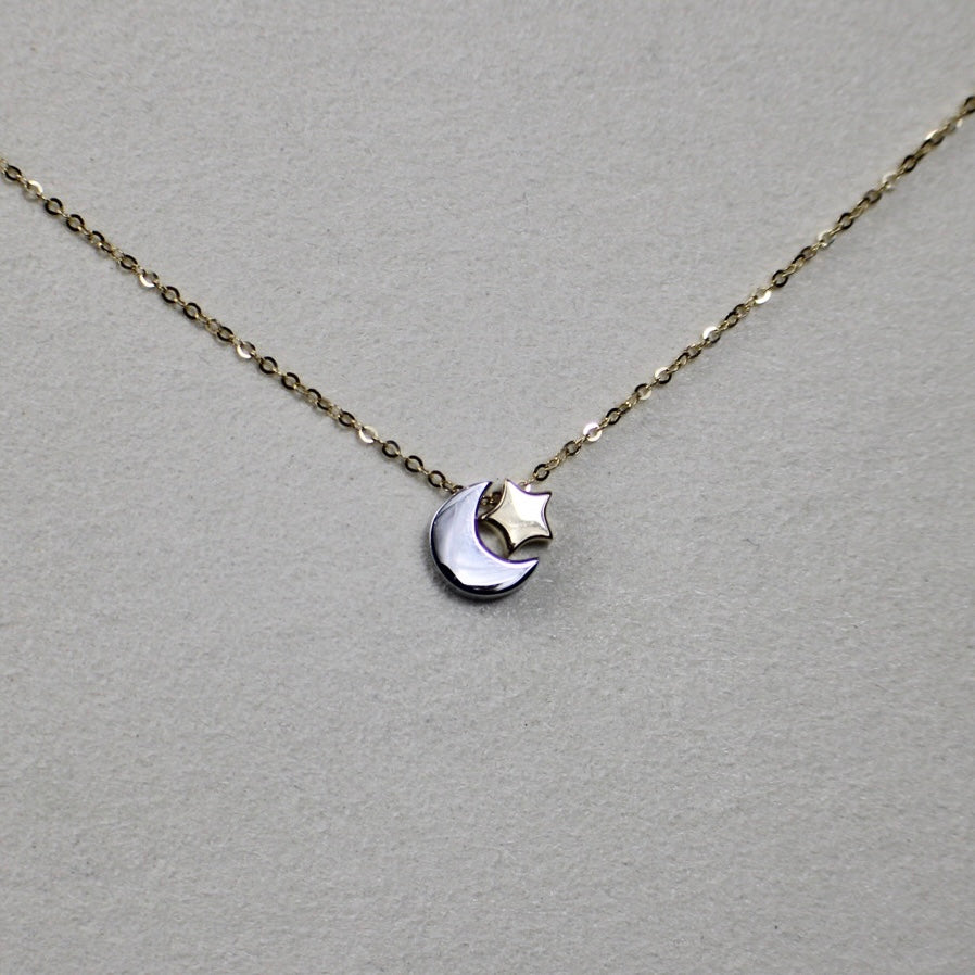 Moon & Star Necklace