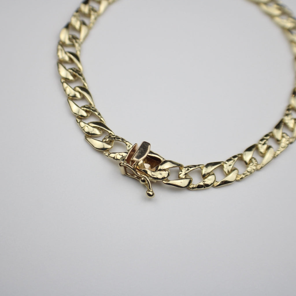 14k yellow Gold Men's bracelet